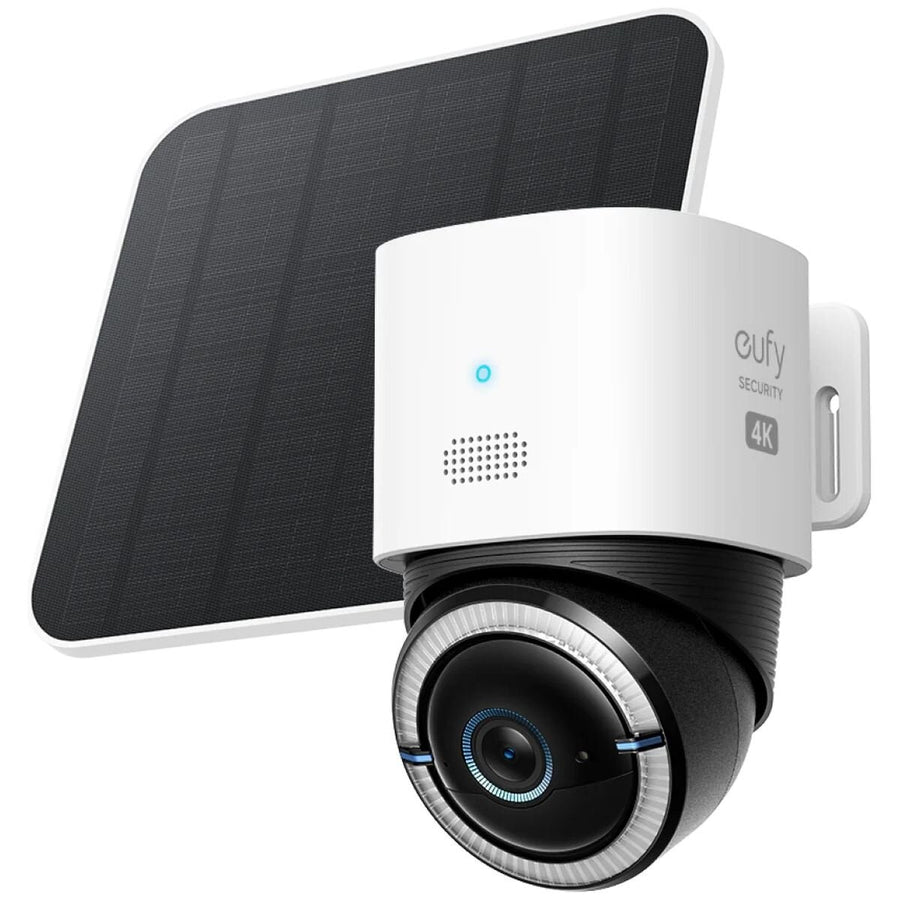Eufy S330 4G LTE Security Camera 4K - Solar Powered, 360° Pan and Tilt, Colour Night Vision - T86P2C21