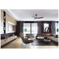 Big Ass Fans Haiku L 52 Inch Black Ceiling Fan - 1595mm Drop Tube, 7 Speeds - HAIKULBL521595MMLED