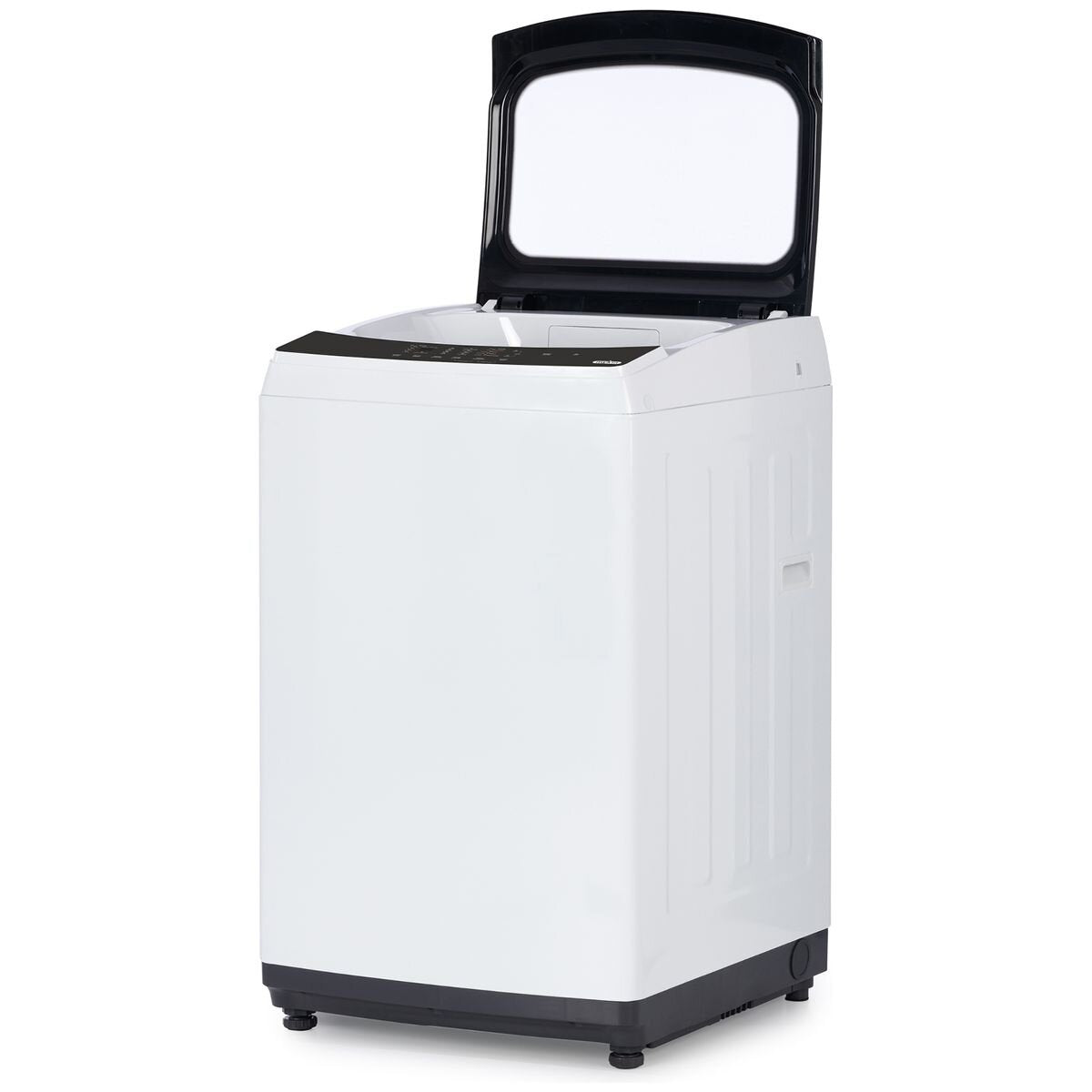 Mykin 7kg Top Load Washing Machine - White, Turbo Clean, Fuzzy Logic, Soft-Close Glass Lid - MTLW72B