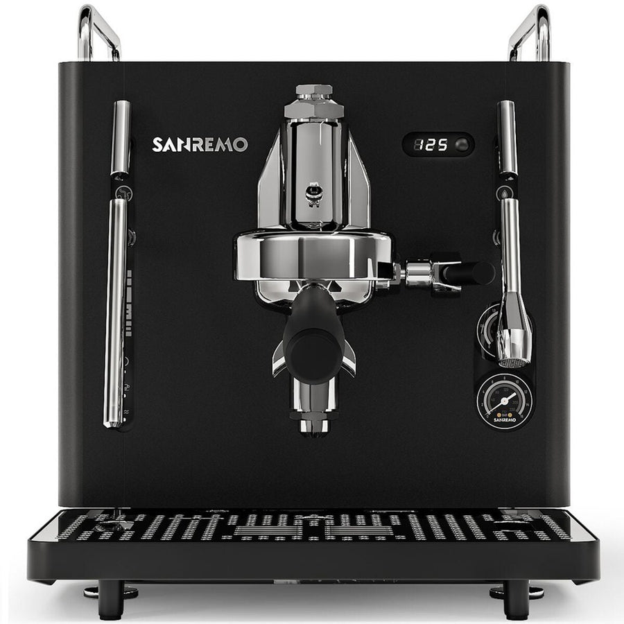 Sanremo Absolute Cube Manual Coffee Machine - E61 Group, 1.8L Tank, Black Finish - SRPCB13A216L03