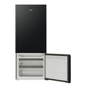 Haier 433L Bottom Mount Fridge - Black, Fingerprint Resistant, 5.5 Star Energy - HRF420BC