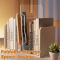 Adjustable Acrylic Desktop Reading Stand with Wood Base, Pen Slot and Book Clip - view 5