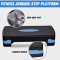 Adjustable Aerobic Step Platform - Blue - view 5