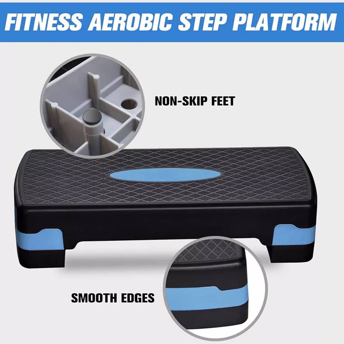 Adjustable Aerobic Step Platform - Green - view 5