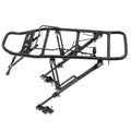 Adjustable Aluminium Alloy Rear Bike Rack with Pannier Side Guards - view 2