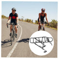 Adjustable Aluminium Alloy Rear Bike Rack with Pannier Side Guards - view 5