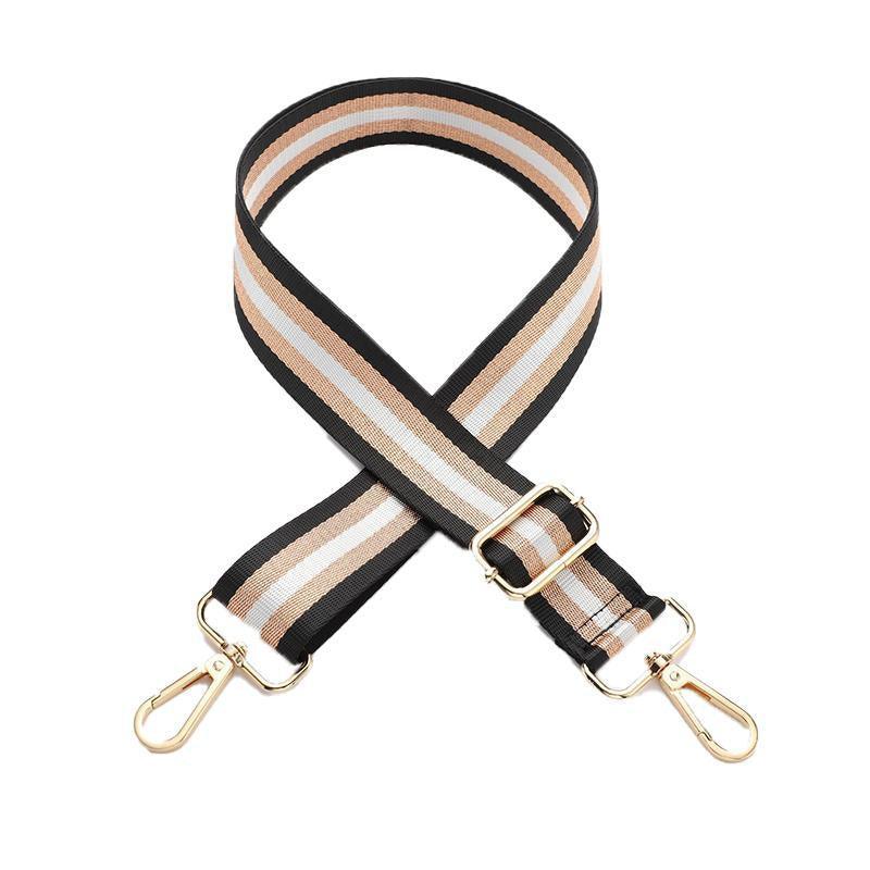Adjustable Bag Strap 3.8cm Wide Polyester - Black