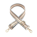Adjustable Bag Strap 3.8cm Wide Polyester - Silver