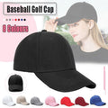 Adjustable Baseball Cap, Polyester Curved Brim - Pink - view 2