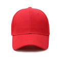 Adjustable Baseball Cap, Polyester Curved Brim - Pink - view 5