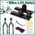 Adjustable Bicycle Ceiling Hanging Rack Bike Storage Hoist Wall Mounted Holder