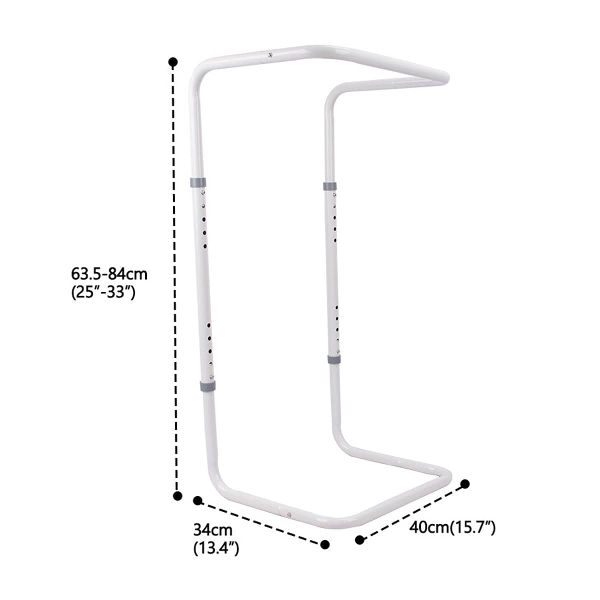 Adjustable Blanket Support Frame for Bed - White - view 3