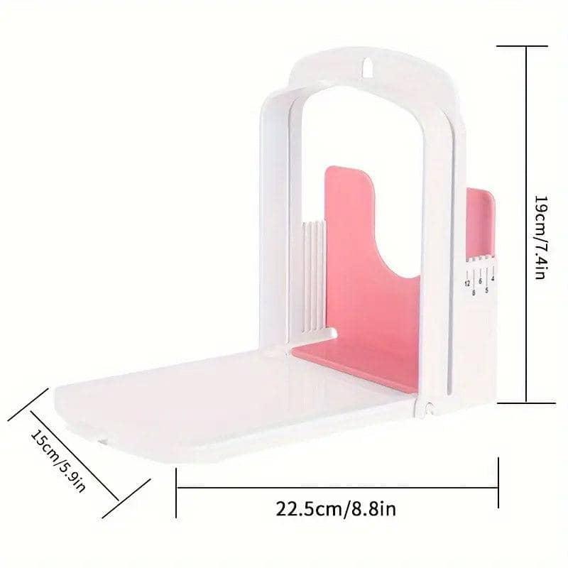 Adjustable Bread Slicer and Toast Cutting Guide, 5 Thickness Settings - view 3