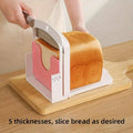 Adjustable Bread Slicer and Toast Cutting Guide, 5 Thickness Settings - view 4