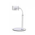Adjustable Desk Stand Lazy Arm Phone and Tablet Holder - 12 to 18 cm, White
