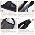 Adjustable Dog Muzzle for Chewing and Biting Control - Black - view 5