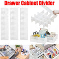 Adjustable Drawer Dividers, 47 x 7 cm - Pack of 24