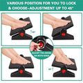Adjustable Ergonomic Footrest for Office and Home with Massage Texture - view 4