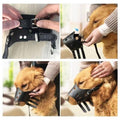 Adjustable Faux Leather Dog Muzzle - Brown, Size M (Snout 19-22cm) - view 5