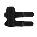 Adjustable Finger Brace Splint Support - Black