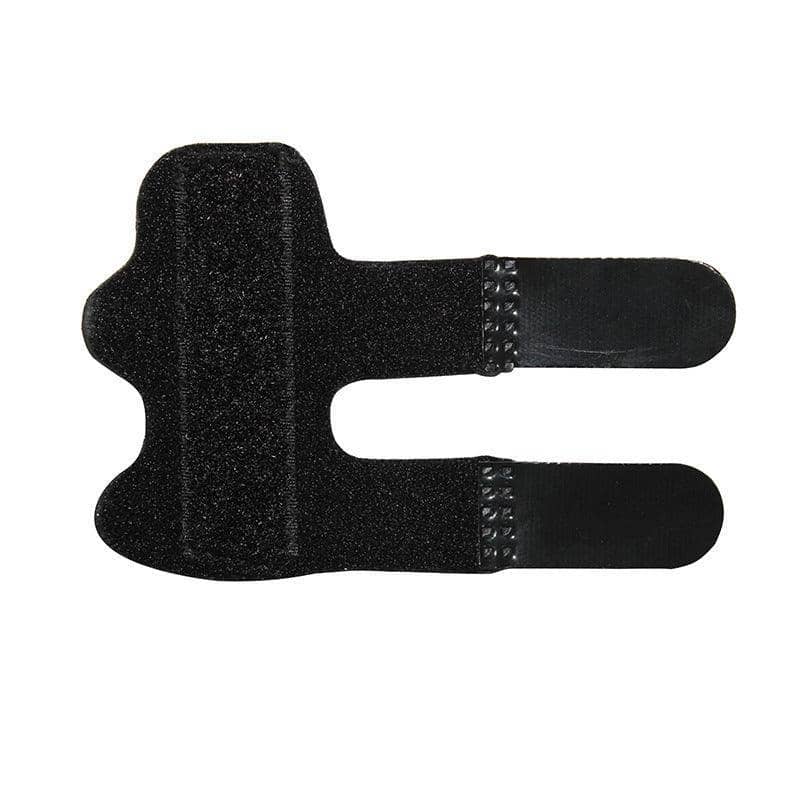 Adjustable Finger Brace Splint Support - Black