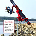 Adjustable Fishing Rod Holder Ground Support, Pack of 2 - Red - view 4