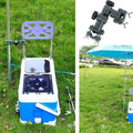 Adjustable Fishing Umbrella Stand Bracket and Rod Holder Multi Function Connector - view 4