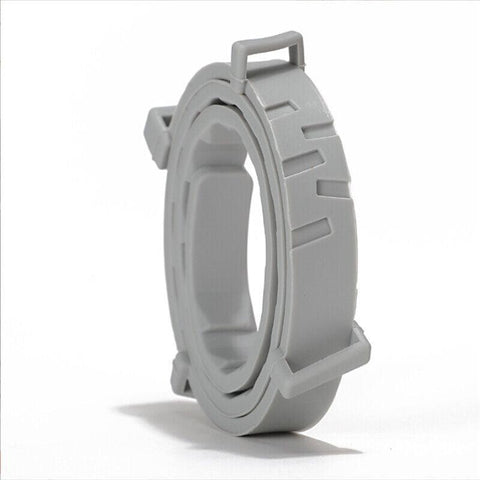 Adjustable Flea and Tick Collar for Dogs and Cats - Grey
