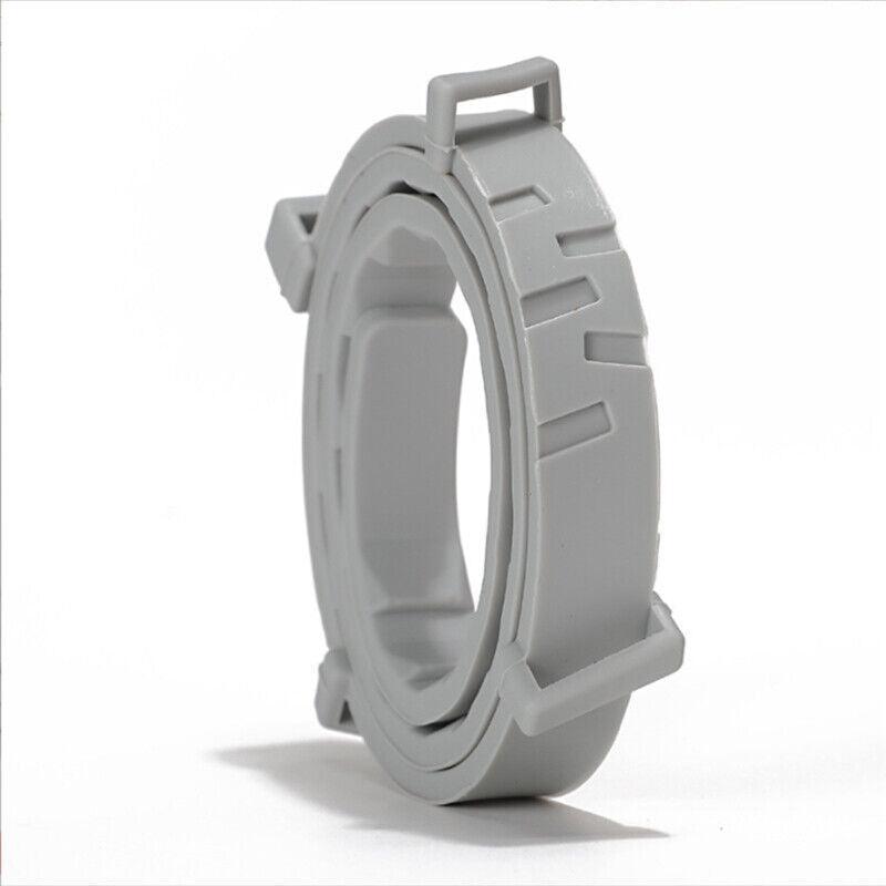 Adjustable Flea and Tick Collar for Dogs and Cats - Grey