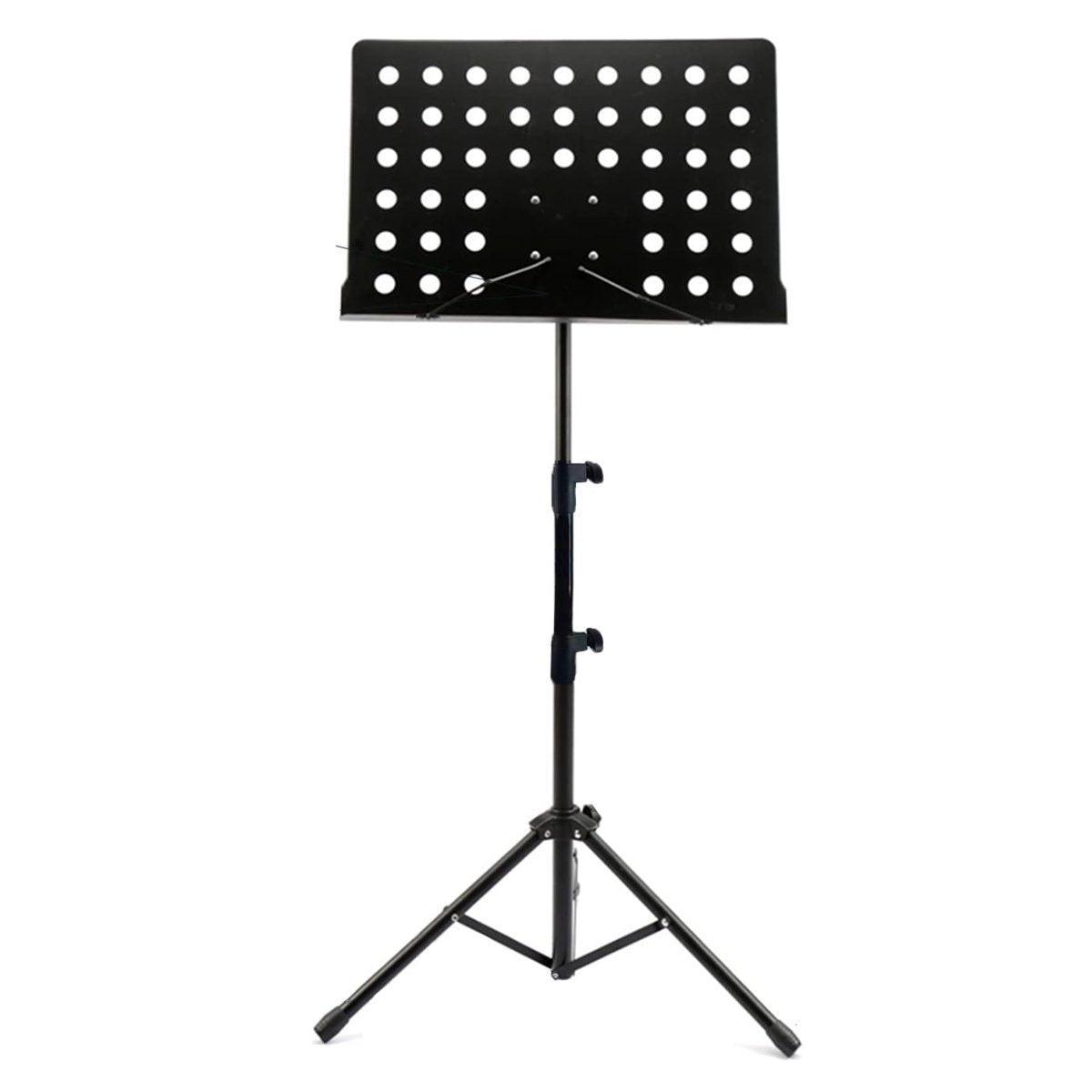 Adjustable Folding Music Stand with Large Sheet Holder - 50-160 cm - view 2