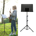 Adjustable Folding Music Stand with Large Sheet Holder - 50-160 cm - view 5