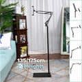 Adjustable Hands-Free Floor Stand for Tablet - White, 175 cm - view 2