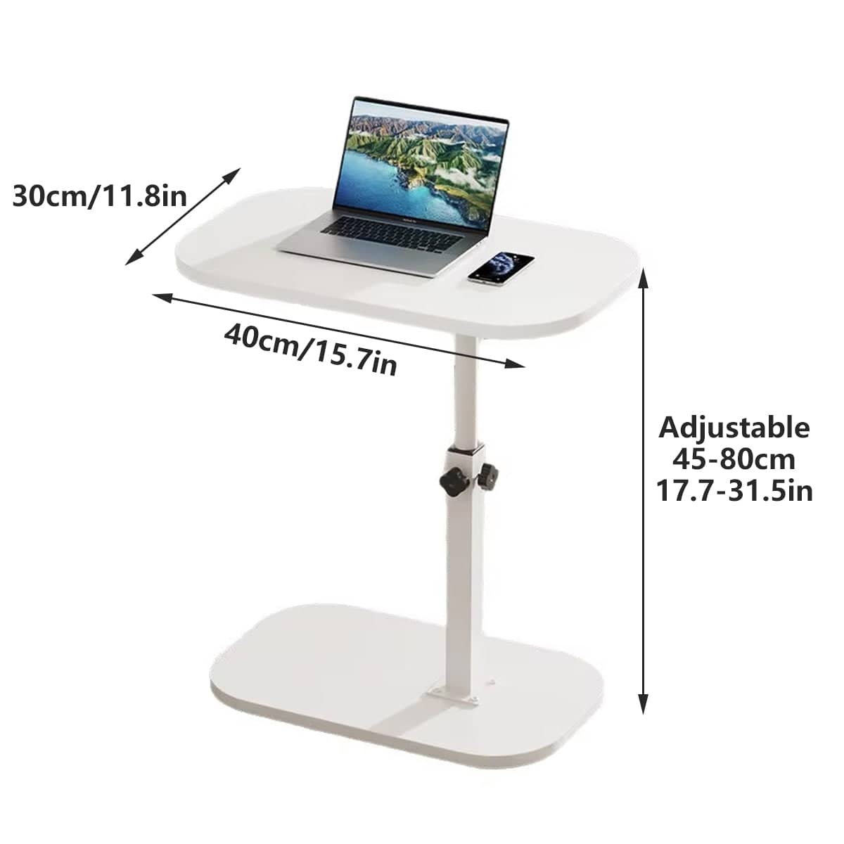 Adjustable Height Coffee Table for Living Room and Bedroom, Sturdy and Multi-Functional - view 3