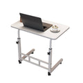 Adjustable Height Mobile Laptop Desk Side Table 60 to 90 cm with Wheels - view 2