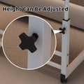 Adjustable Height Mobile Laptop Desk Side Table 60 to 90 cm with Wheels - view 5