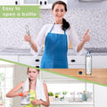 Adjustable Jar Lid Opener, Stainless Steel Bottle and Jar Lid Gripper for Kitchen - view 4