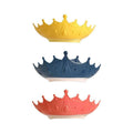 Adjustable Kids Shower Cap Visor with Soft Brim for Bath Time - Blue - view 3
