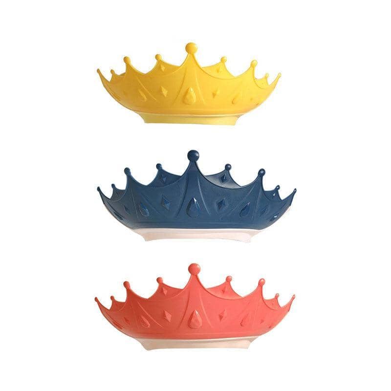 Adjustable Kids Shower Cap Visor with Soft Brim for Bath Time - Blue - view 3