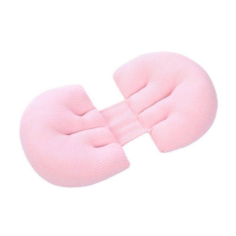 Adjustable Maternity Support Pillow for Pregnancy - Light Pink