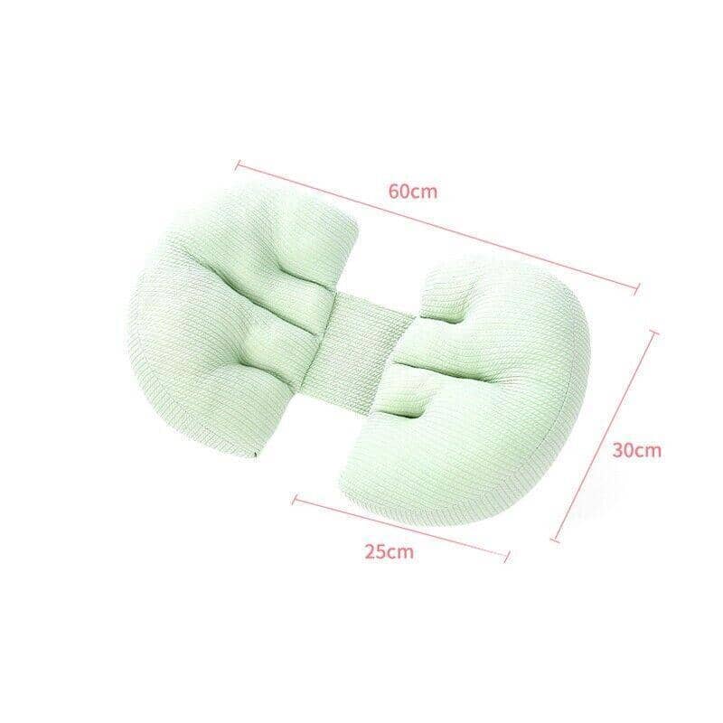 Adjustable Maternity Support Pillow for Pregnancy - Mint Green - view 4