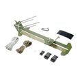 Adjustable Metal Paracord Bracelet Making Jig, Braiding Tool - Green