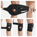 Adjustable Neoprene Knee Brace Patella Support for Sport - Black, Single - view 5