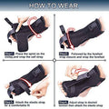 Adjustable Night Foot Support Brace for Women and Men - Black - view 3