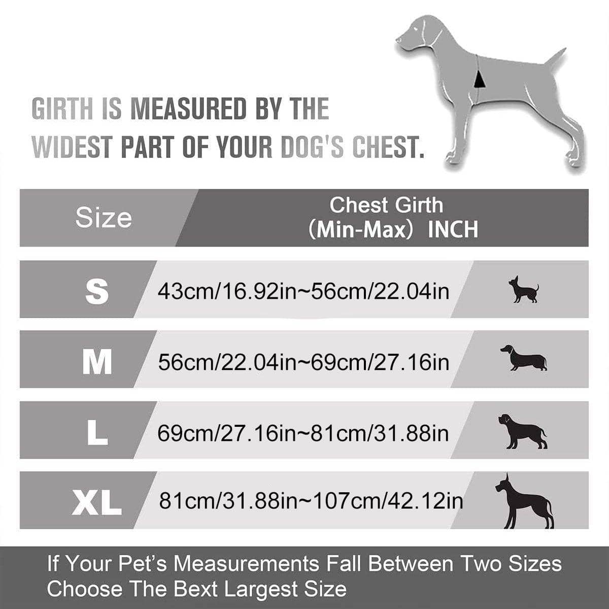 Adjustable No-Pull Dog Harness Vest with Reflective Strips and Handle - Red, XL (Chest 81-107 cm) - view 4