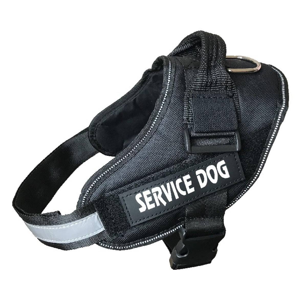 Adjustable No-Pull Dog Vest Harness - Black, XL (Chest 78-90 cm)