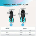 Adjustable Open-Heel Swim Fins for Snorkelling - Purple, Size L/XL (41.91 x 20.07 cm) - view 4