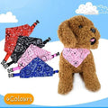 Adjustable Pet Bandana Collar Scarf, Size S (Neck 23 to 28 cm) - Pink - view 2
