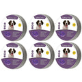 Adjustable Pet Collar for Cats and Dogs - Large 62cm, Pack of 6