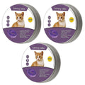 Adjustable Pet Collar for Cats and Dogs - Small 38cm, Pack of 3