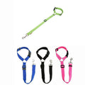 Adjustable Pet Dog Car Restraint Clip Strap for Vehicle Travel - Yellow - view 3